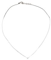 Collana Domar Donna Punto luce collana in Argento Cubic Zirconia COAR-340-280